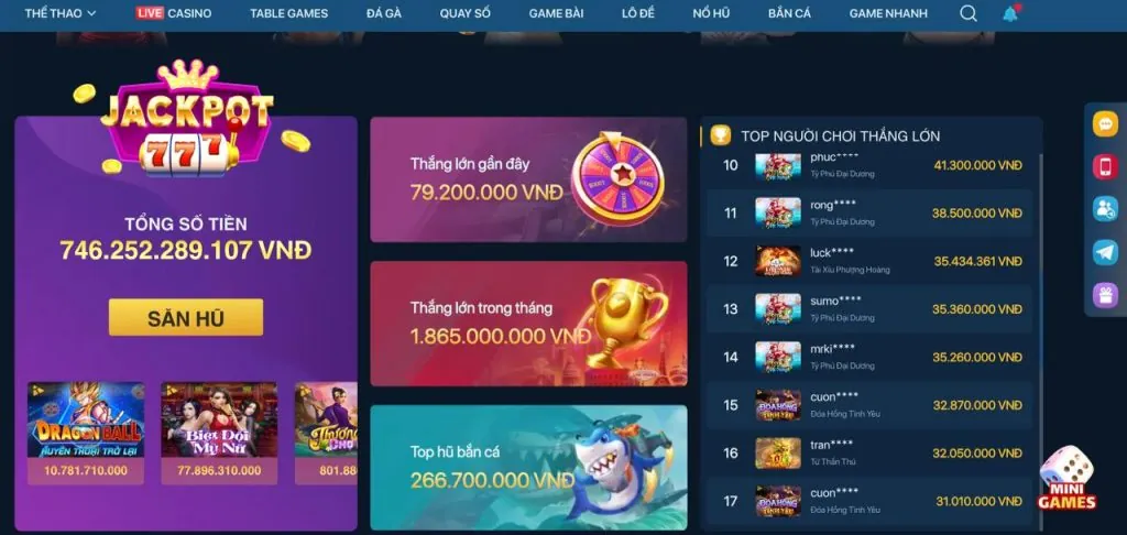 Khuyến Mãi Sảnh Game ok365